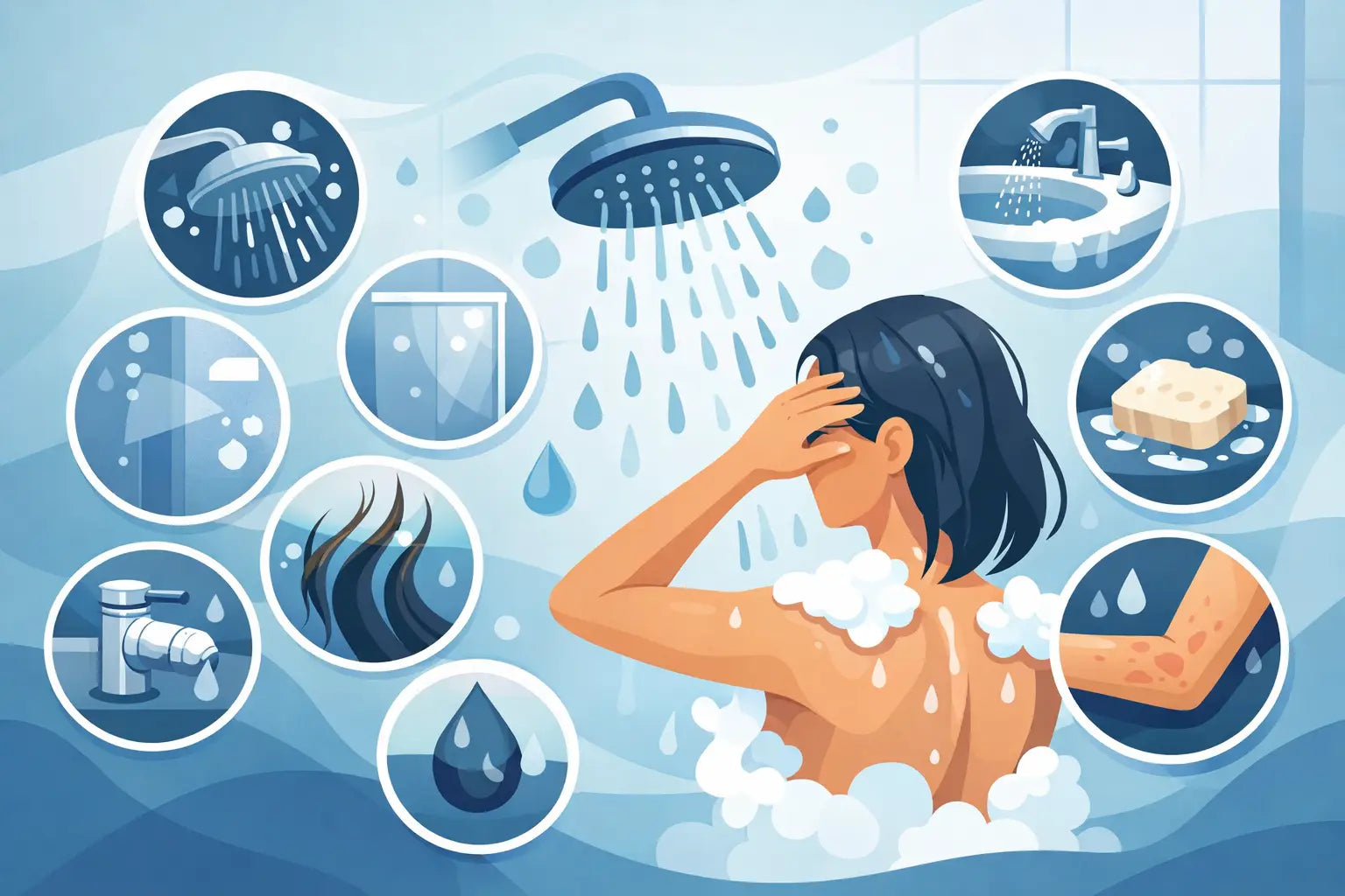 9 Hard Water Shower Symptoms to Watch For