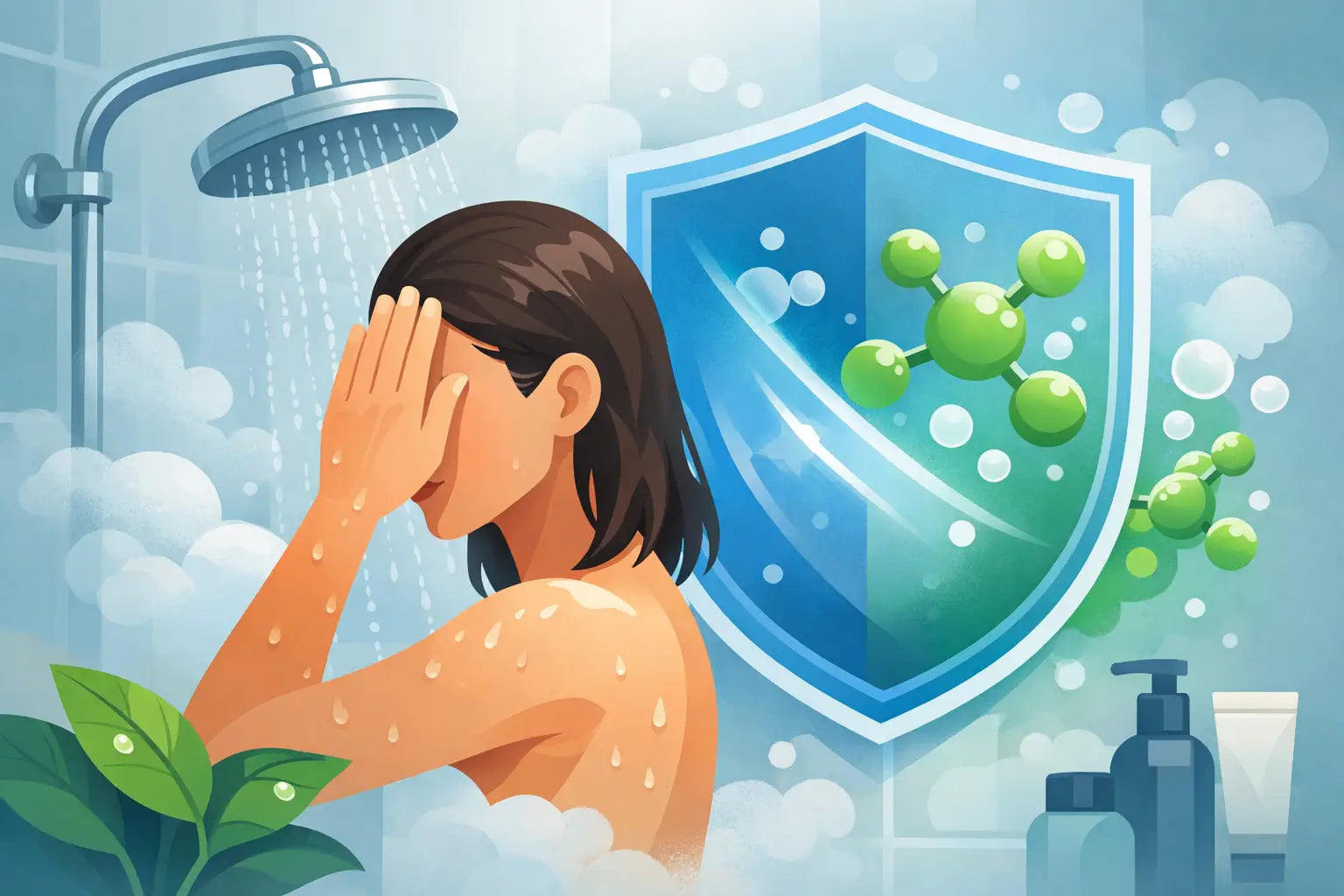 How to Protect Skin From Shower Chlorine