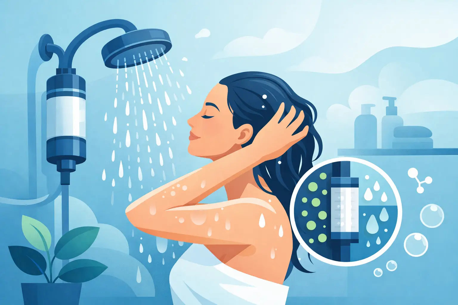 How to Reduce Chlorine Shower Exposure