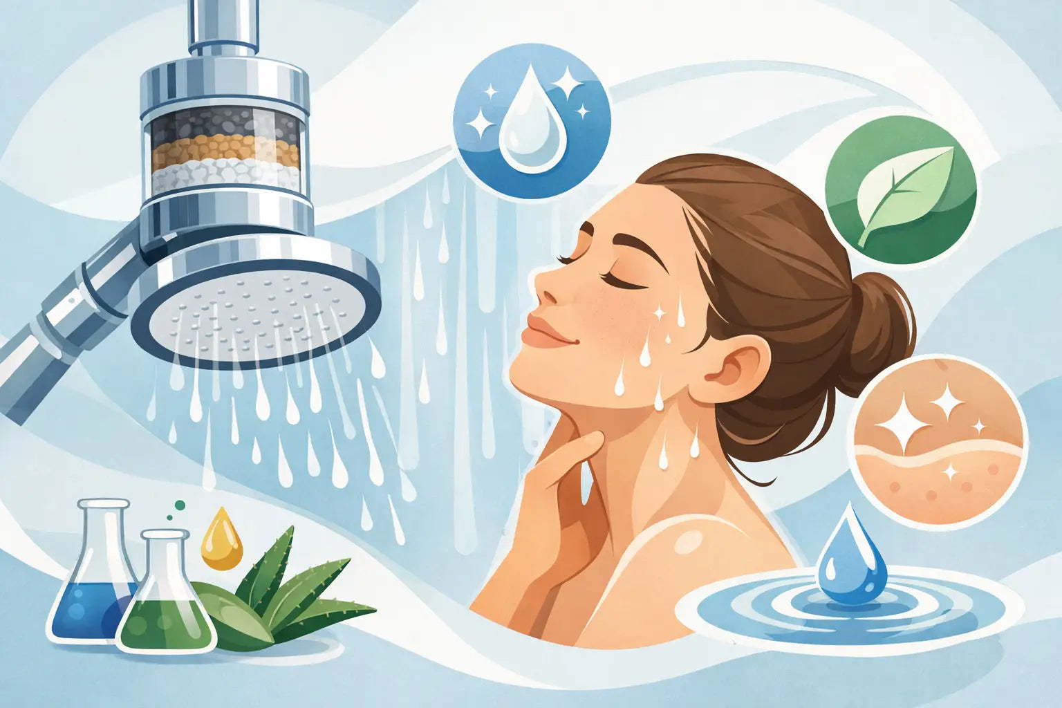 What a Skin Friendly Showerhead Filter Does