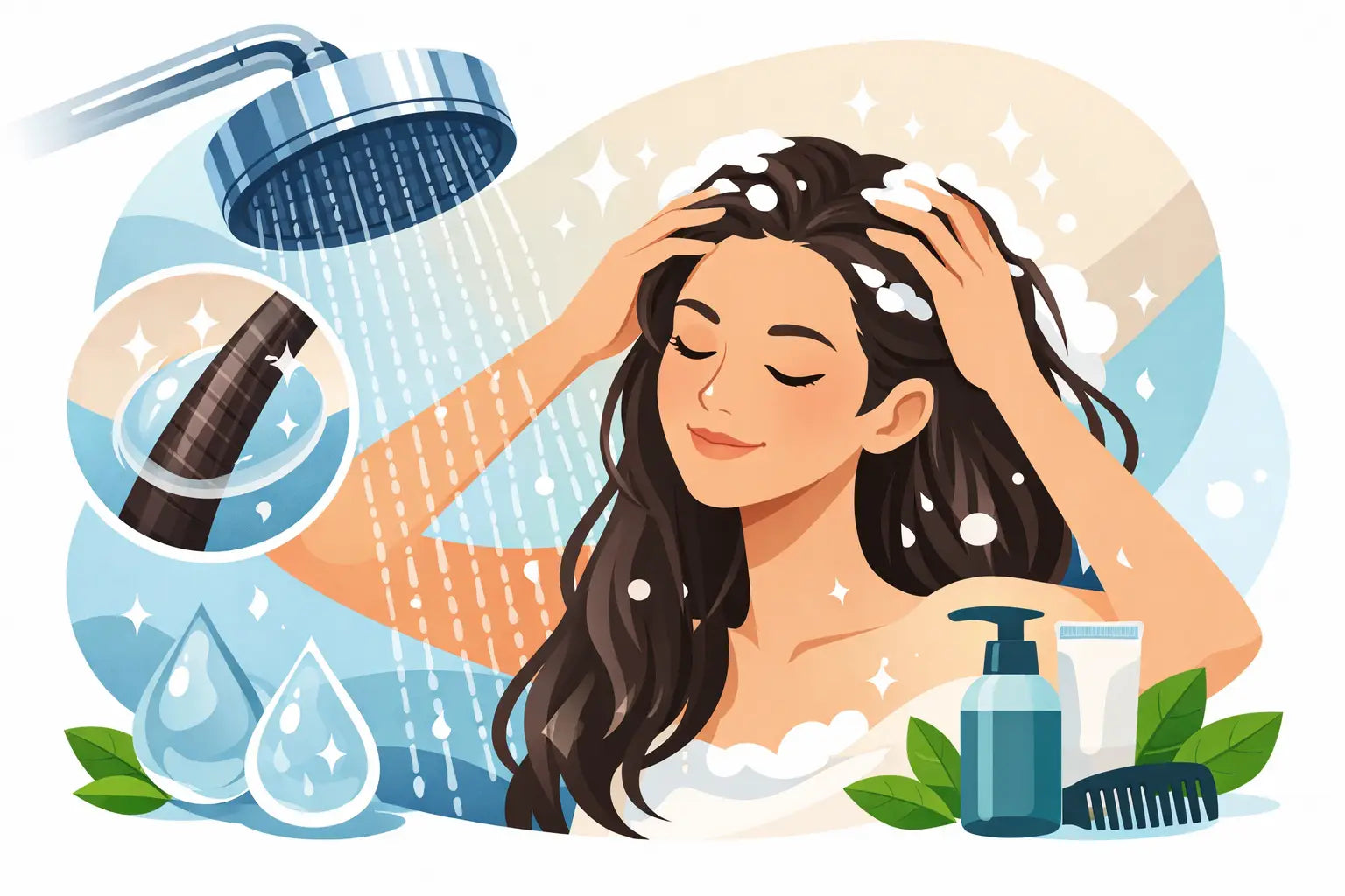 How Filtered Showers Help Hair Look Healthier