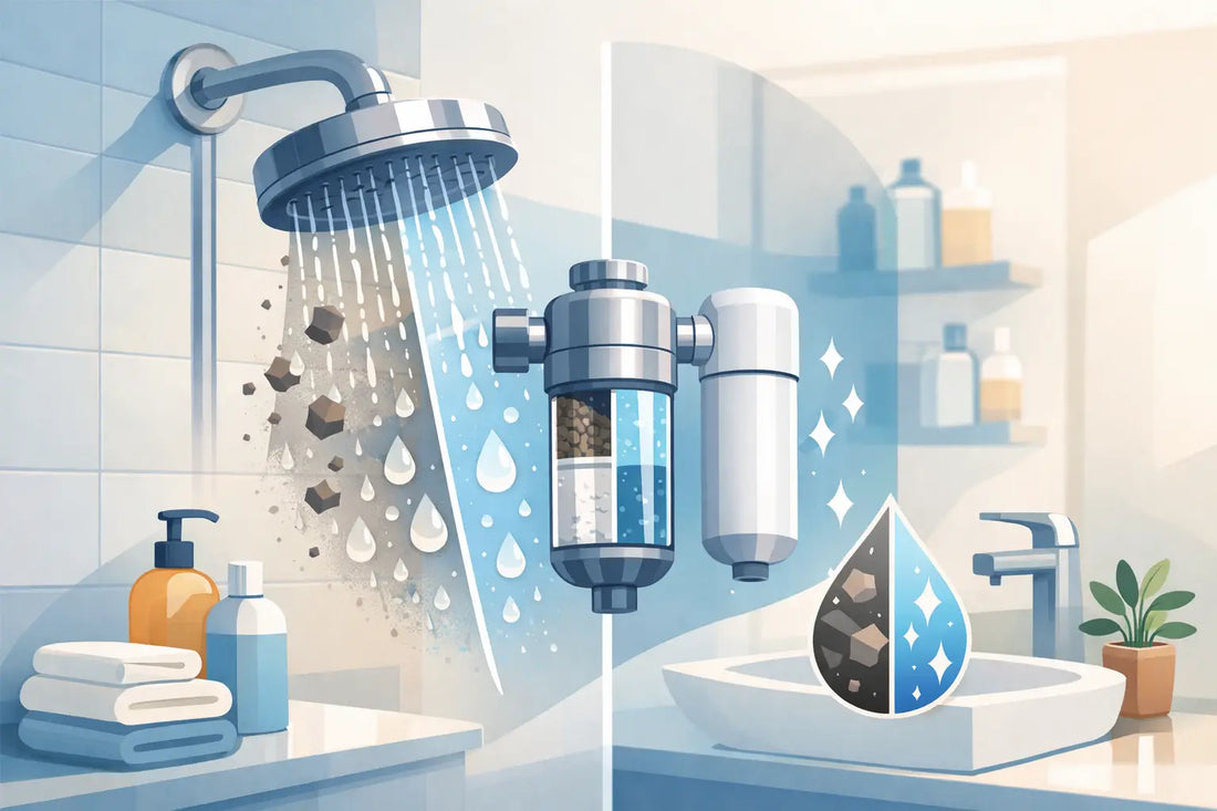 How to Filter Hard Shower Water at Home