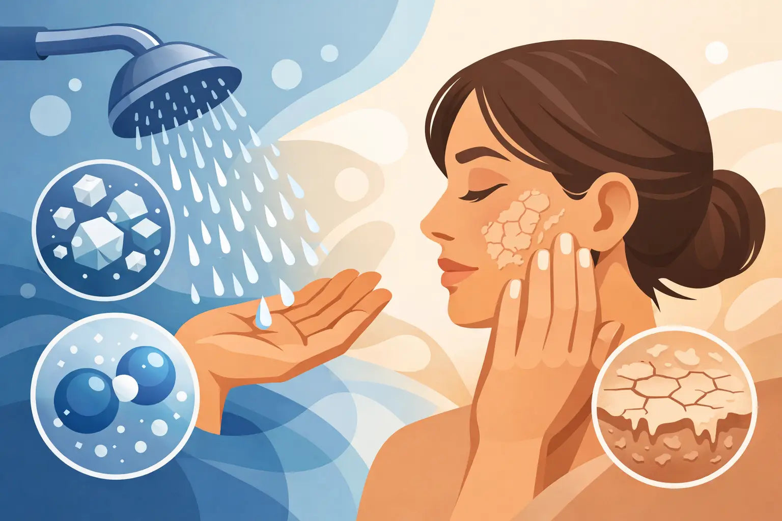 Can Hard Water Cause Dry Skin?
