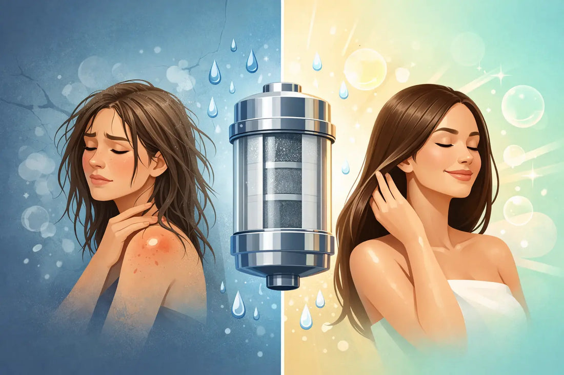 Before After Shower Filter Results Explained