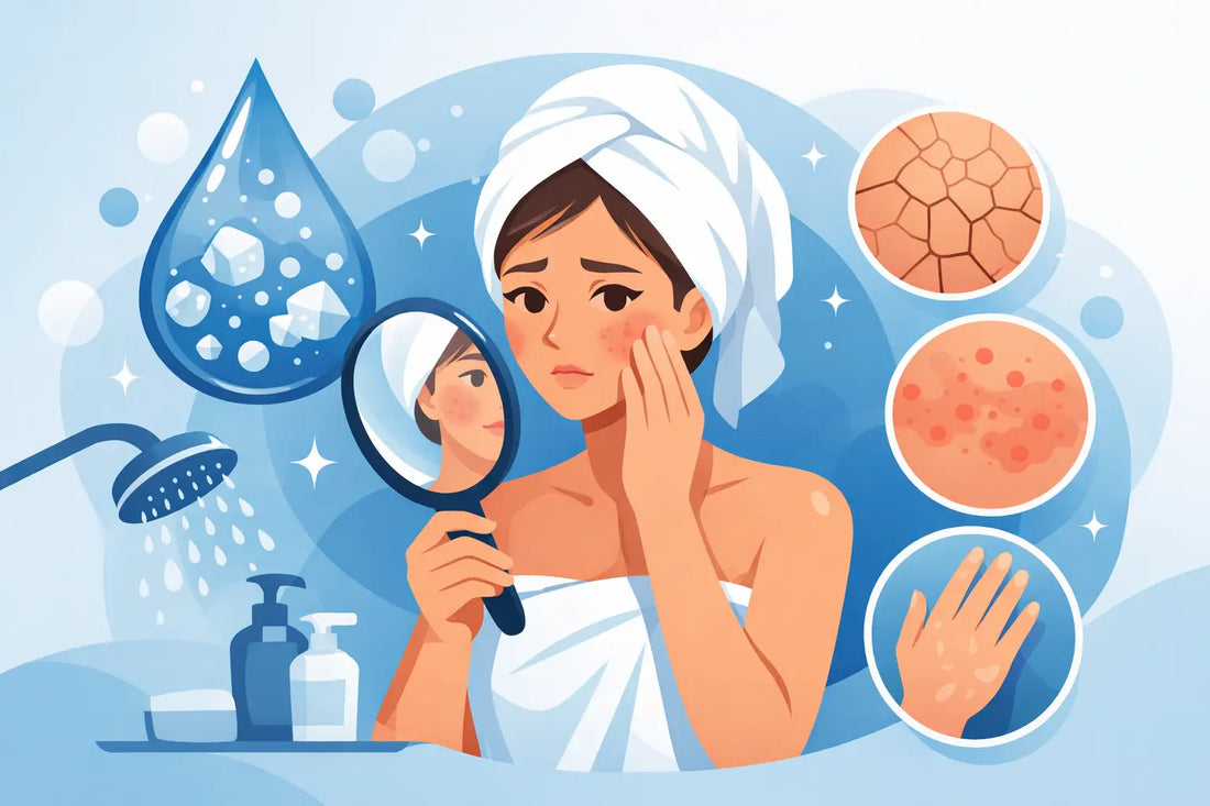 Hard Water Skin Symptoms to Watch For